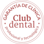 sello garantía de clínica club dental